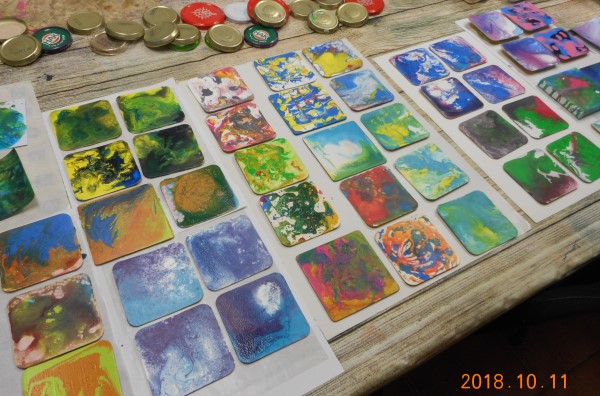 Acrylic Pouring 1
