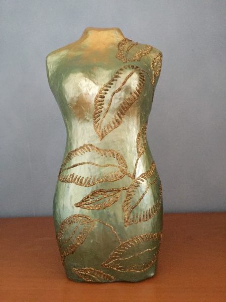 Torso Ina met Diam's 3D verf